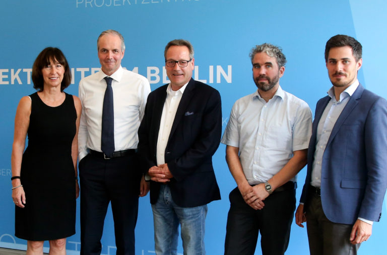 Dr. Ingrid Hamm, Dr. Michael Werz, Wolfgang Schmitt, Dennis Tänzler, Jan Tasci