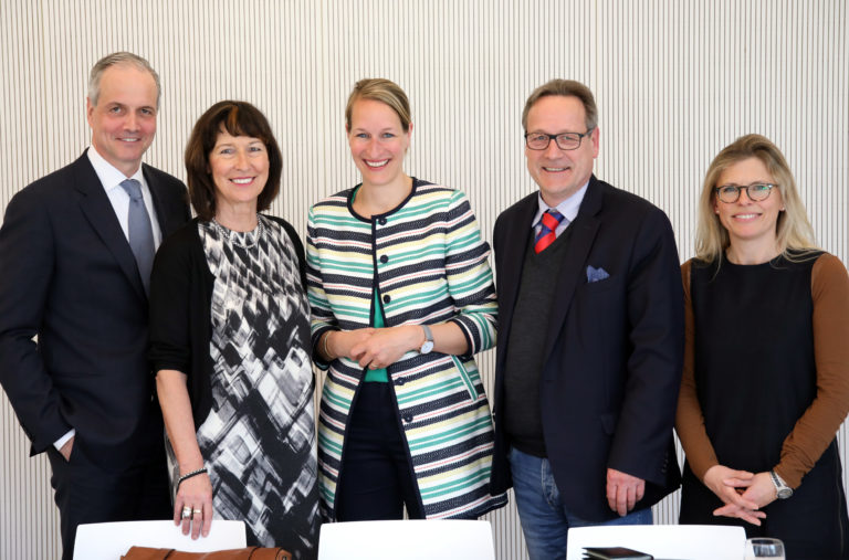 Dr. Michael Werz, Dr. Ingrid Hamm, Kirsten Hommelhoff, Wolfgang Schmitt, Natasha Walker