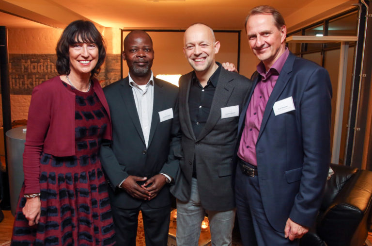 Dr. Ingrid Hamm, Dr. James Shikwati, Stephan Balzer, Prof. Dirk Messner