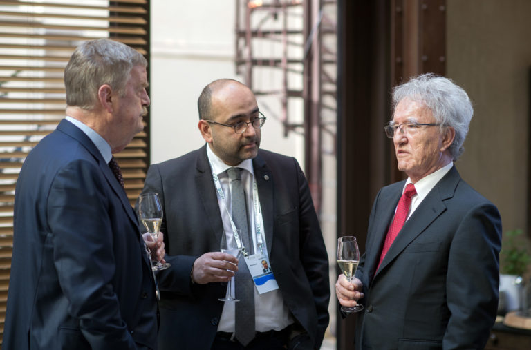 Manfred Lahnstein, MdB Omid Nouripour, Horst Teltschik