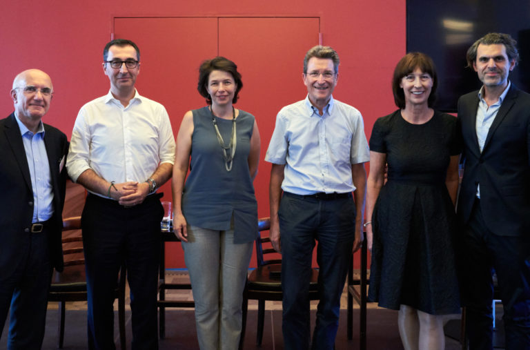 Rafi Baghdjian, Cem Özdemir, Veronika Zonabend, Prof. Wolfgang Huber, Dr. Ingrid Hamm, Ali Aslan