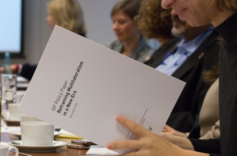 GP Roundtable "Multilateralismus Workshop" | Policy Paper