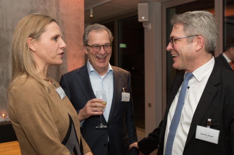 Tina Stridde, Prof. Johannes Merck, Gunther Beger