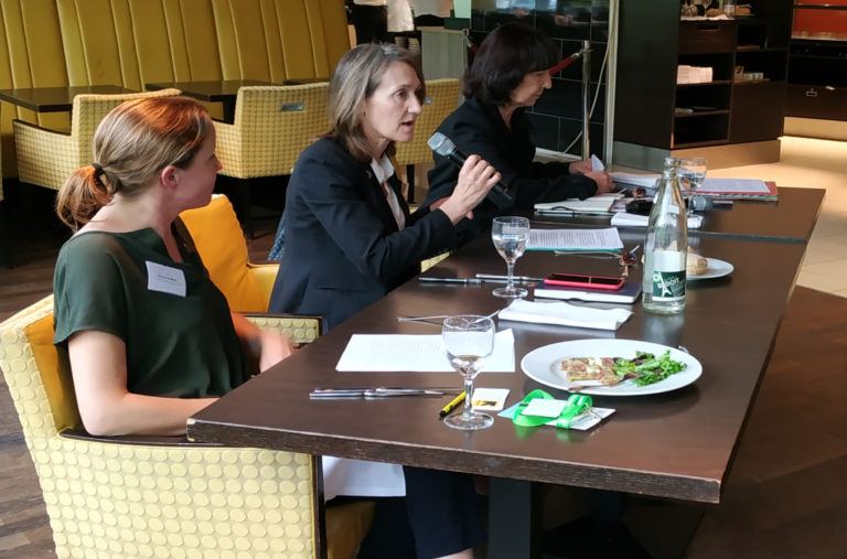 Elinor Raikes, Elizabeth Cousens, Dr. Ingrid Hamm
