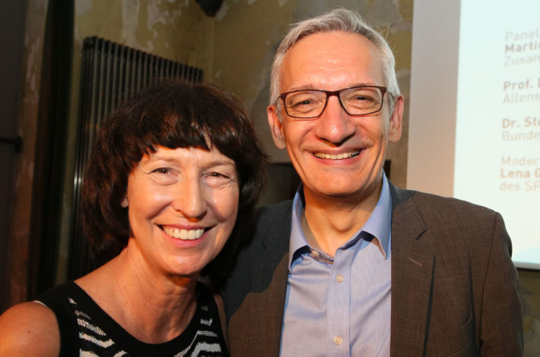 Dr. Ingrid Hamm, State Secretary Martin Jäger