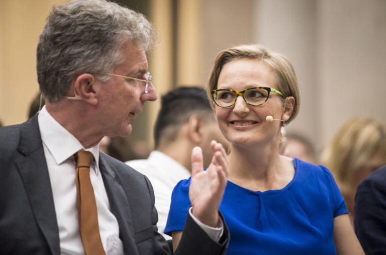 Ambassador Dr. Christoph Heusgen, Dr. Franziska Brantner