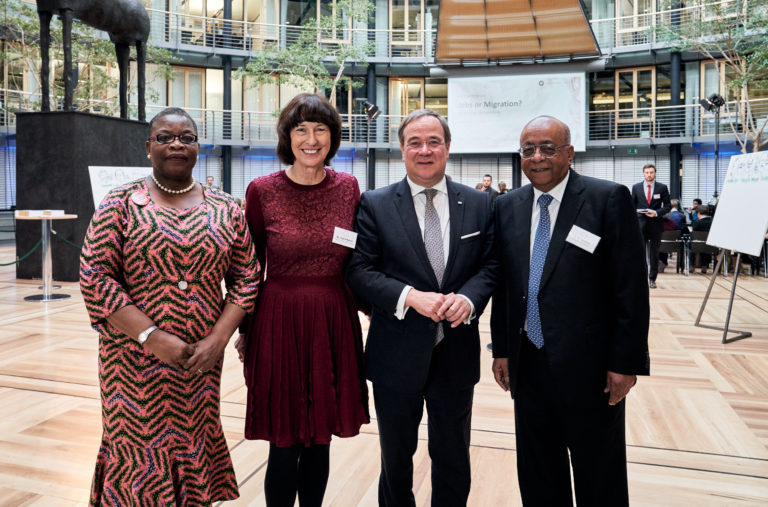 Dr Oby Ezekwesili, Dr Ingrid Hamm, Armin Laschet, Dr Mo Ibrahim