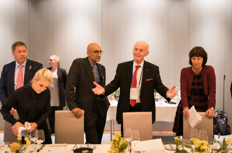 Dr Seth Berkley, Dr Tom Catena, Prof. Detlev Ganten, Dr Ingrid Hamm