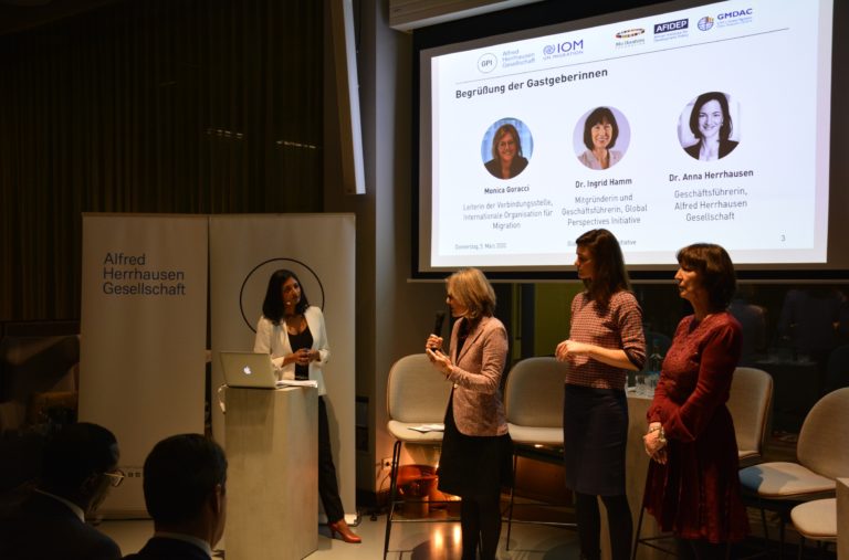 Sumi Somaskanda, Monica Goracci, Anna Herrhausen, Dr. Ingrid Hamm