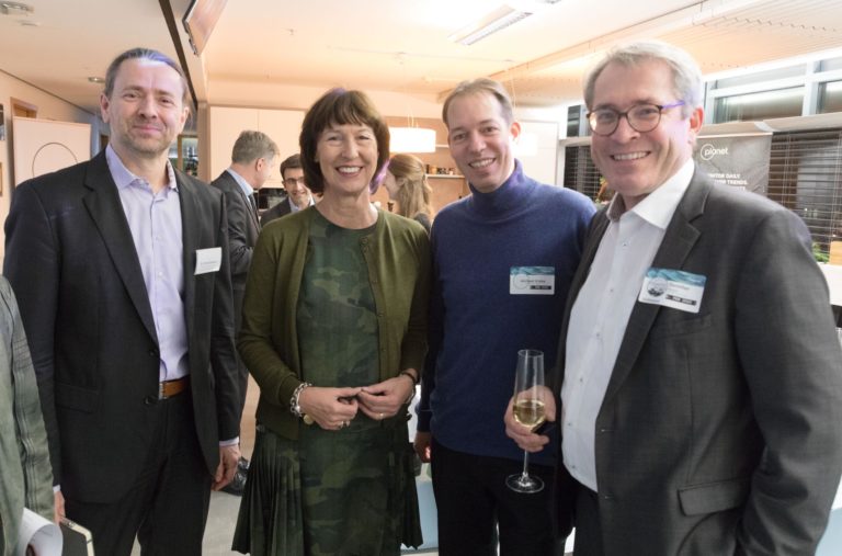 Dr Dirk Aßmann, Dr Ingrid Hamm, Michael Krake, Gunther Beger