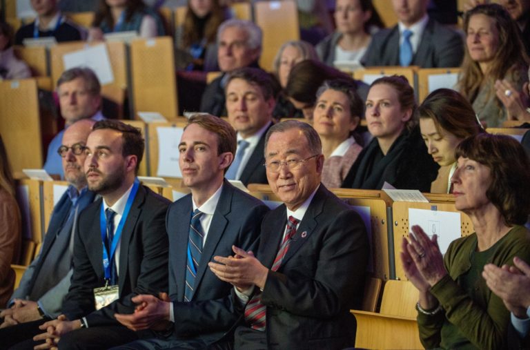 Axel Stelter, Felix Rank, Ban Ki-moon, Dr. Ingrid Hamm