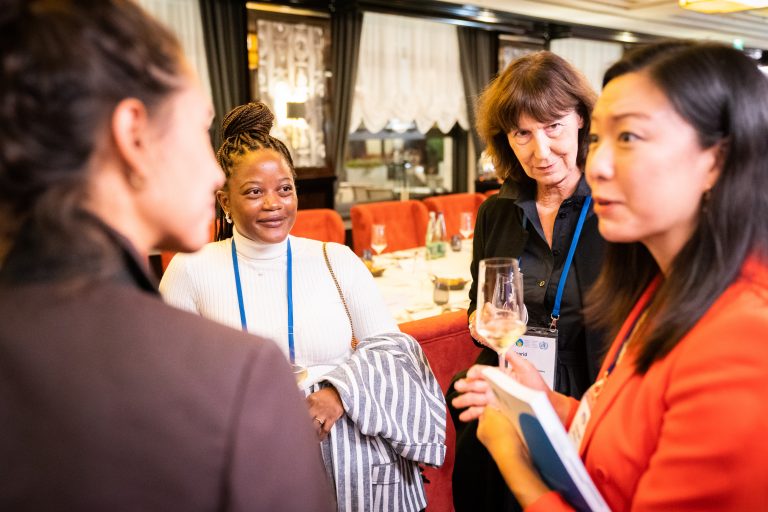 Rhoda Berger, Raissa Sorgho, Dr. Ingrid Hamm, & Sarah Nam