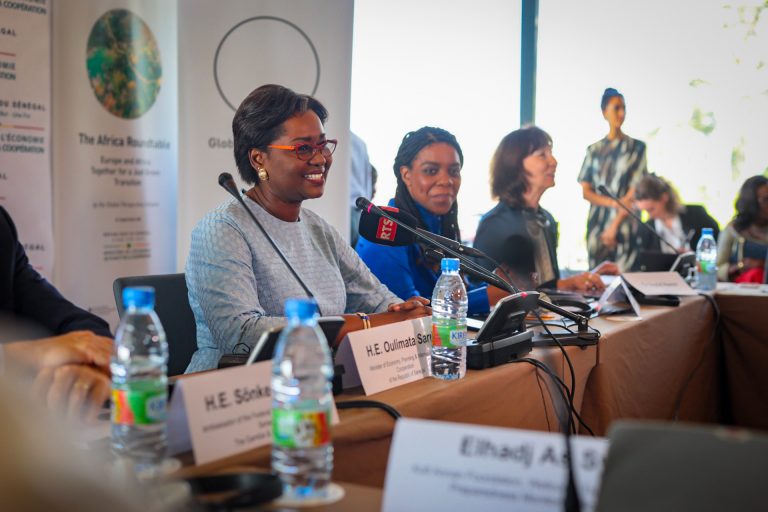 H.E. Oulimata Sarr, Christine Mhundwa, Dr. Ingrid Hamm