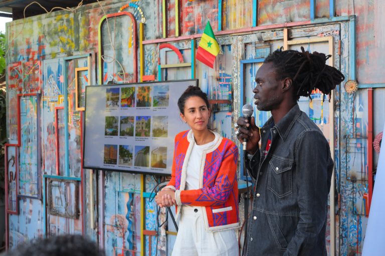 Rhoda Berger & painter Barkinado Bocoum