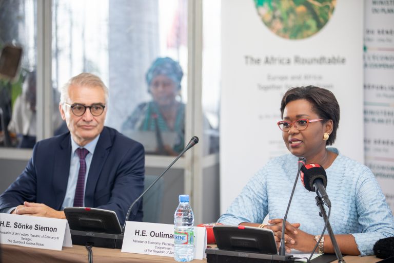 H.E. Sönke Siemon, H.E. Oulimata Sarr