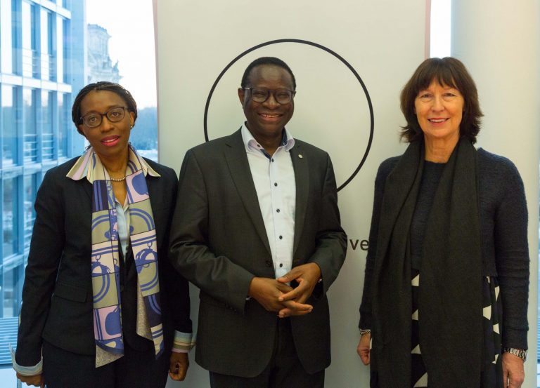 Dr Vera Songwe, Dr Karamba Diaby, Dr Ingrid Hamm