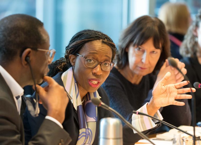 Dr. Karamba Diaby, Dr. Vera Songwe, Dr. Ingrid Hamm